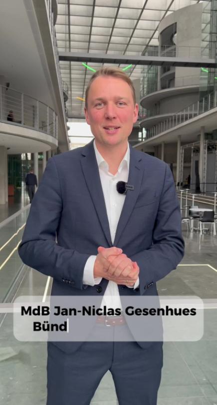 Statement von Jan-Niclas Gesenhues