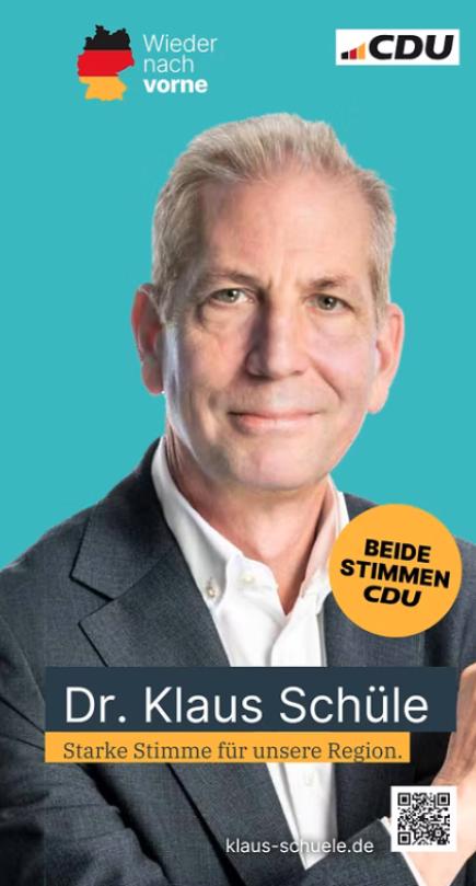 Statement von Dr. Klaus Schüle