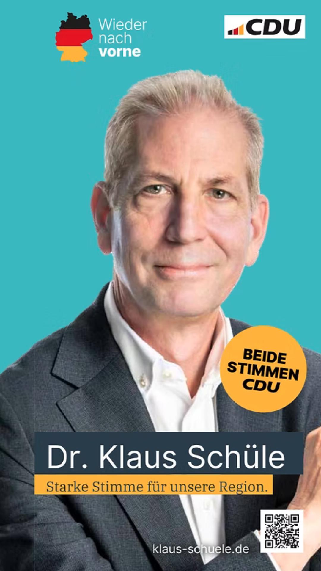 Statement von Dr. Klaus Schüle