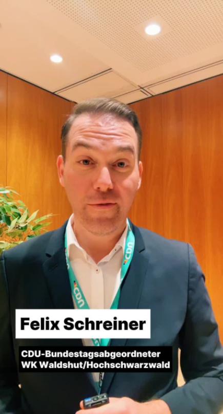 Statement von Felix Schreiner