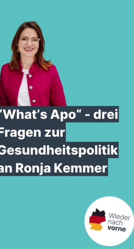 Statement von Ronja Kemmer